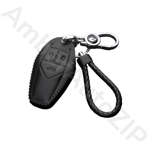 Чехол для брелка Тип1 (чёрная строчка) АМБЕРАВТО